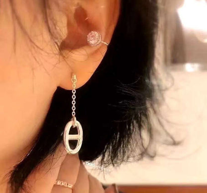 [Glitter Jewelry]CHAINE TASSEL EARRINGS