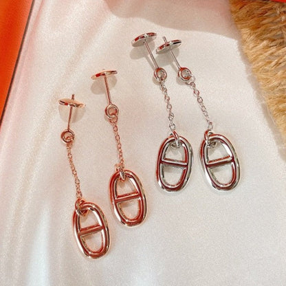 [Glitter Jewelry]CHAINE TASSEL EARRINGS