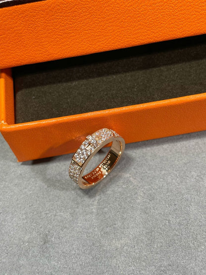 [Glitter Jewelry]KELLY PINK GOLD DIAMOND RING