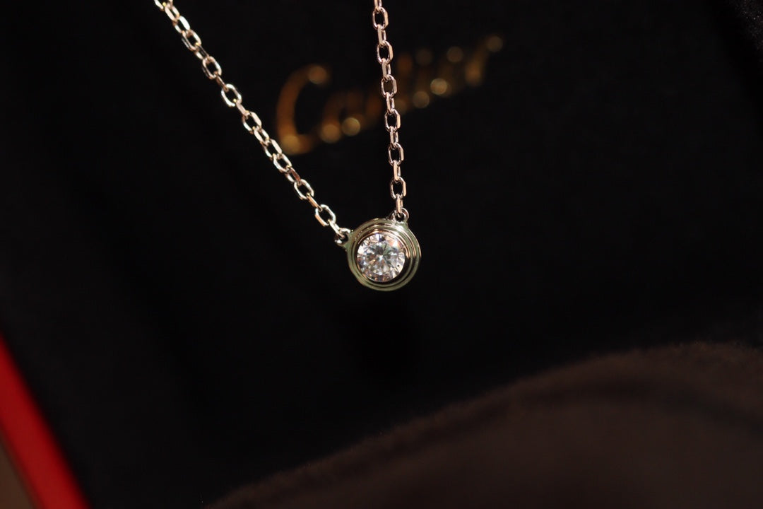 [Glitter Jewelry]DAMOUR DIAMOND NECKLACE