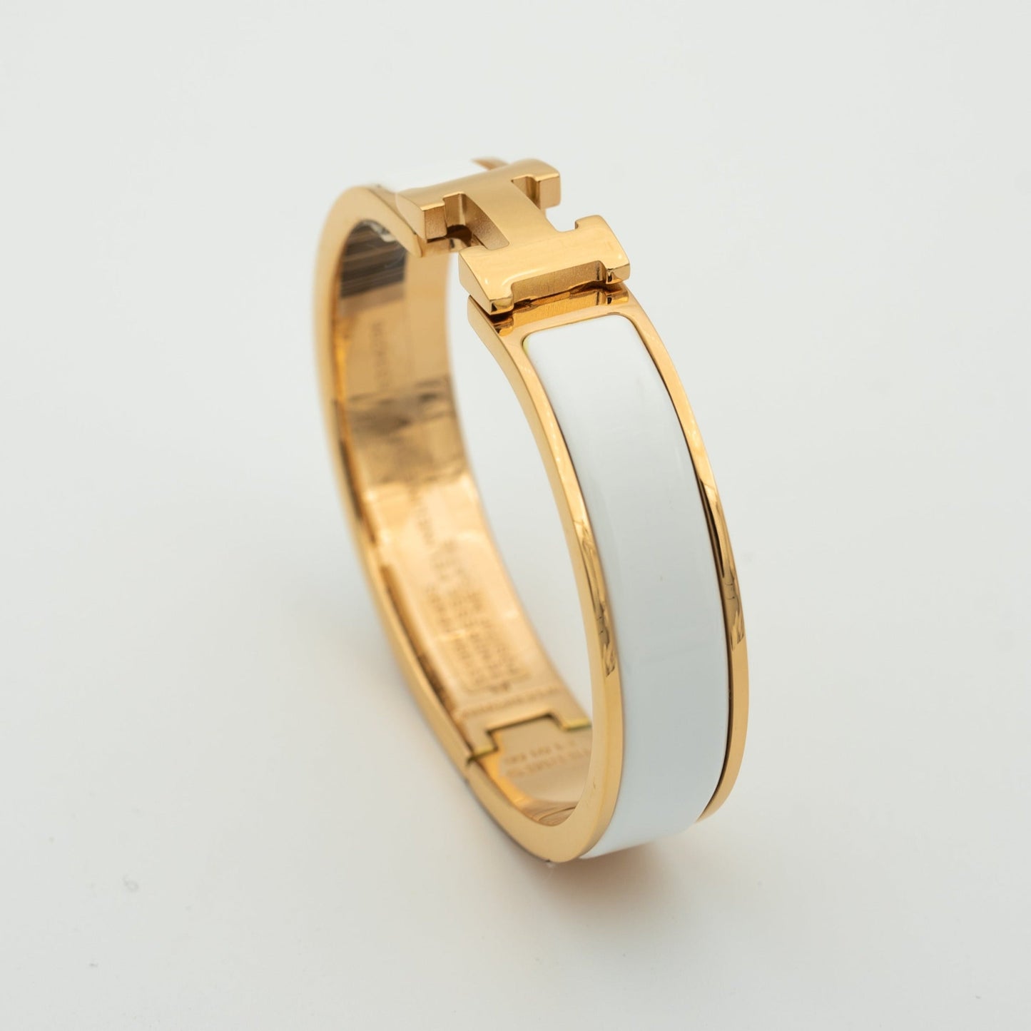 [Glitter Jewelry]H WHITE BRACELET