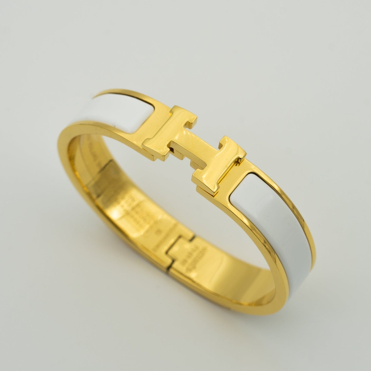 [Glitter Jewelry]H WHITE BRACELET