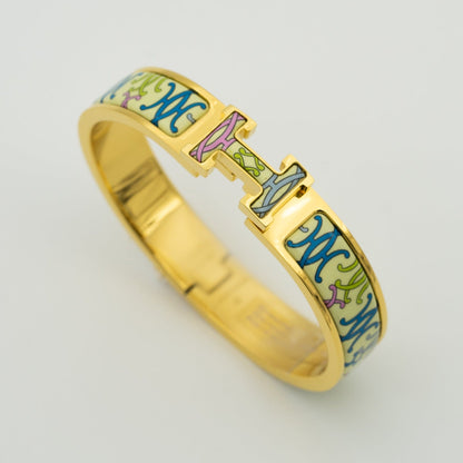 [Glitter Jewelry]H BRACELET BEIGE MULTICOLOR