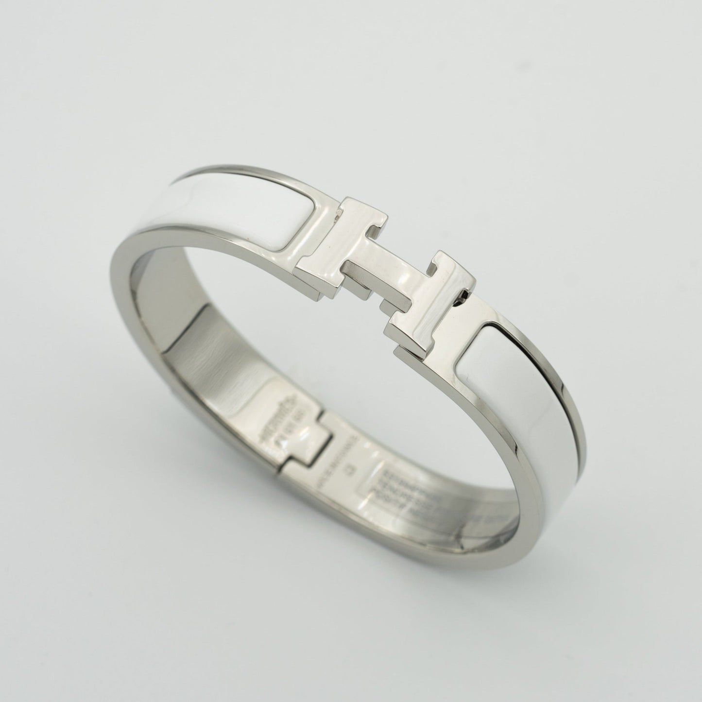 [Glitter Jewelry]H WHITE BRACELET
