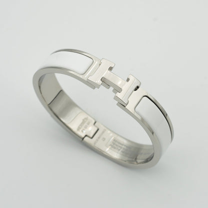 [Glitter Jewelry]H WHITE BRACELET