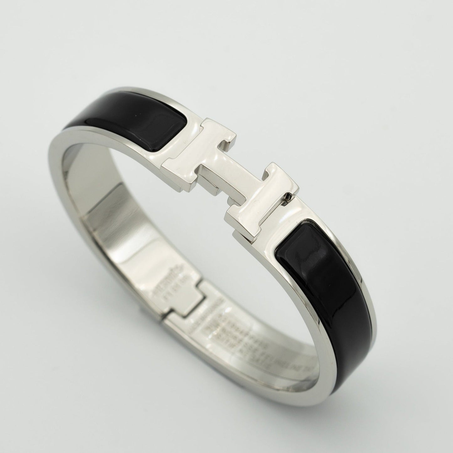 [Glitter Jewelry]H BLACK BRACELET