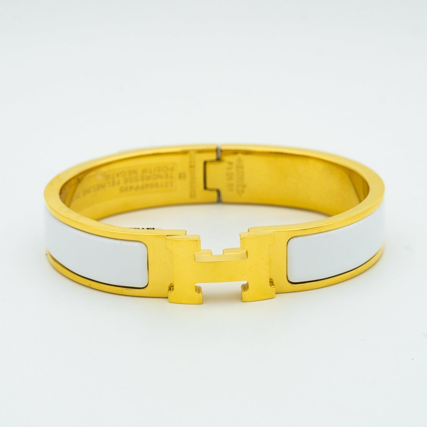 [Glitter Jewelry]H WHITE BRACELET