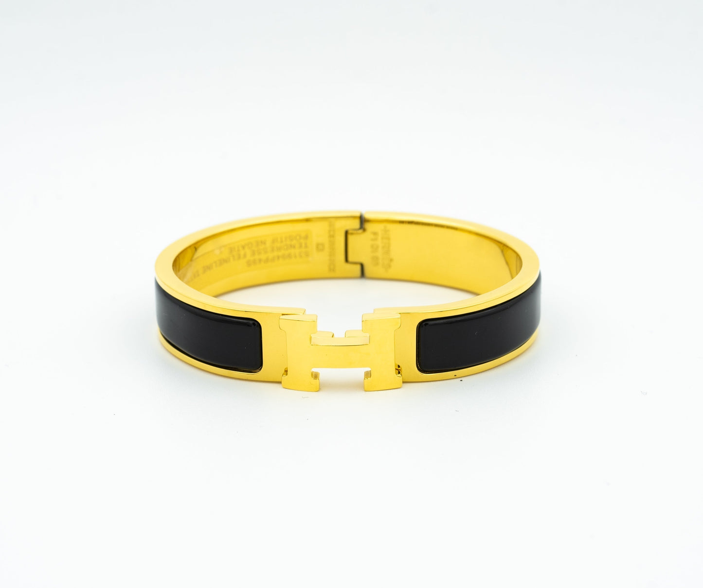 [Glitter Jewelry]H BLACK BRACELET