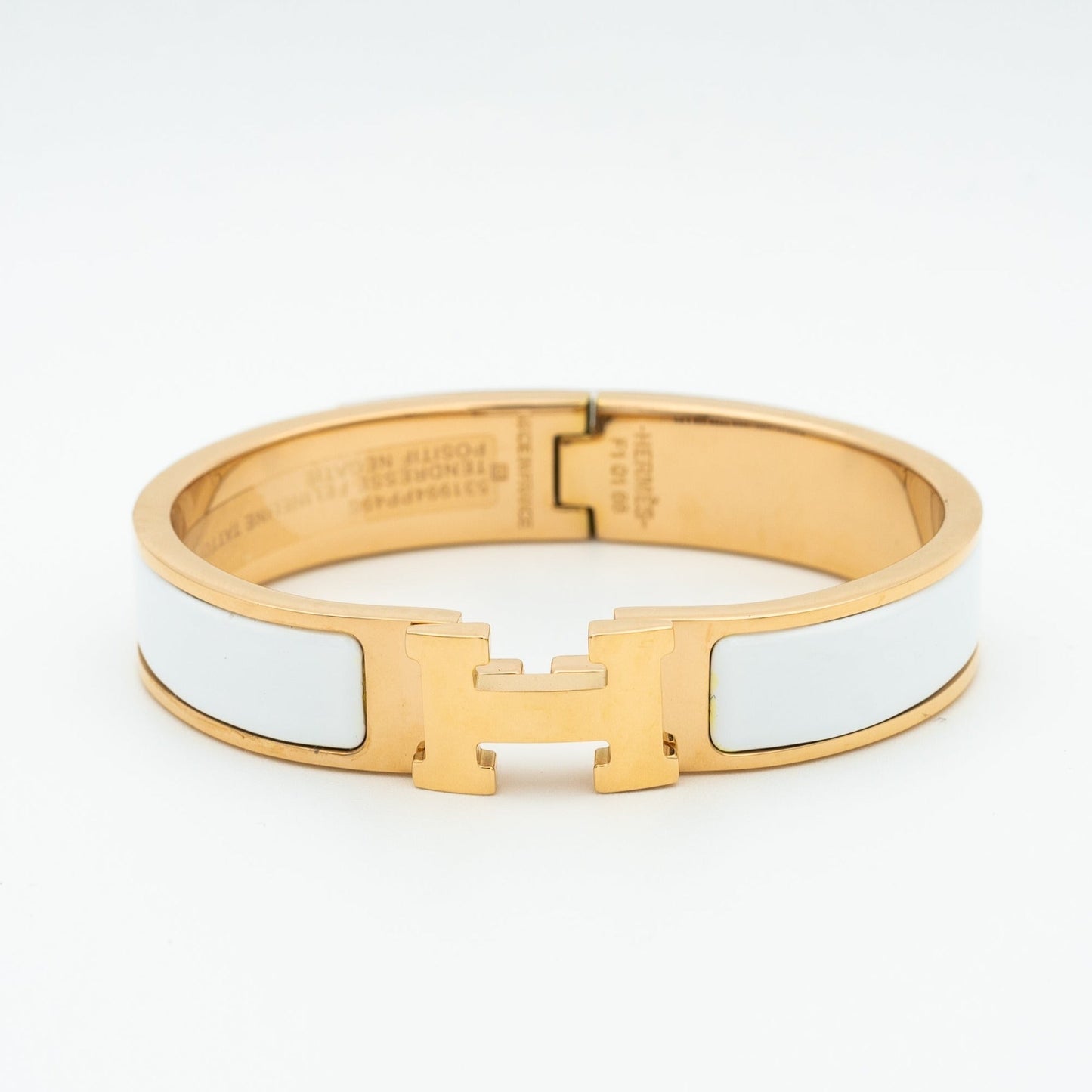[Glitter Jewelry]H WHITE BRACELET