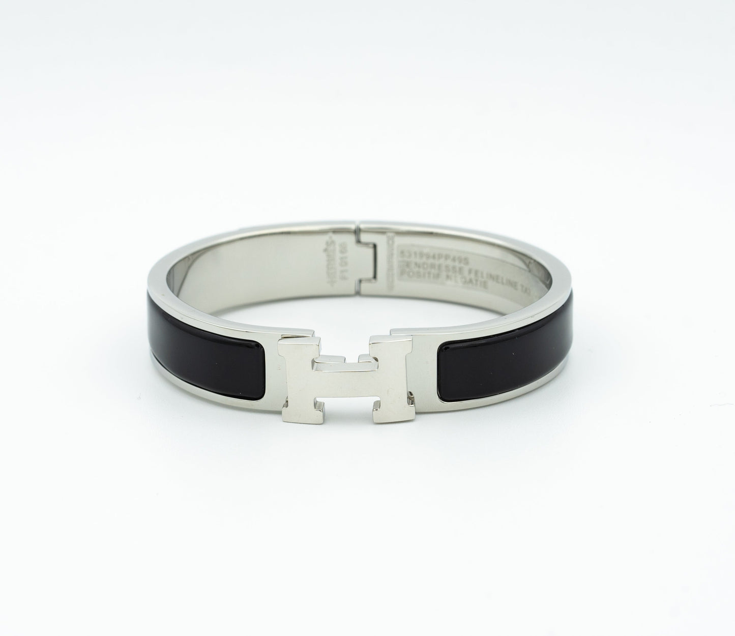 [Glitter Jewelry]H BLACK BRACELET