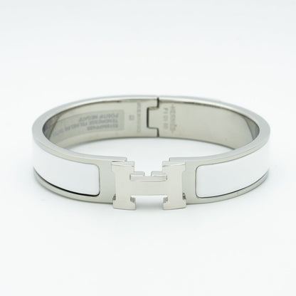 [Glitter Jewelry]H WHITE BRACELET