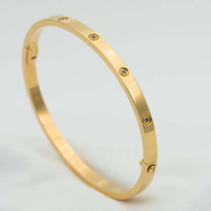 [Glitter Jewelry]LOVE BRACELET 3.65MM 10 DIAMONDS