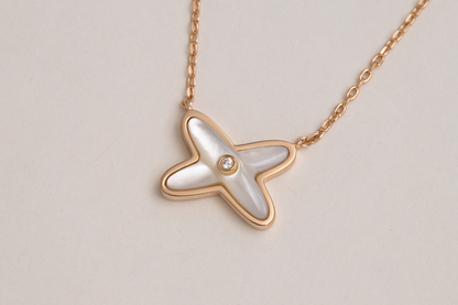 [Glitter Jewelry]JEUX DE NECKLACE 1 DIAMOND