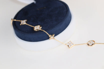[Glitter Jewelry]LEAF CLOVER BRACELET