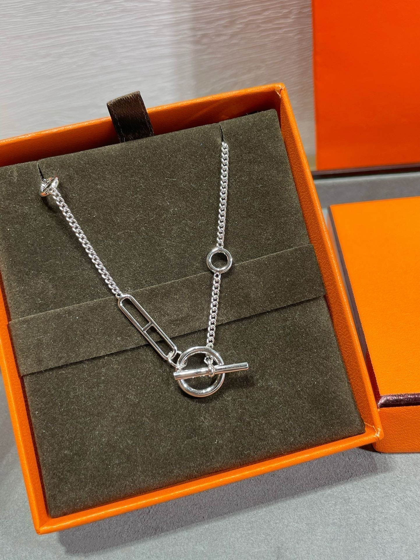 [Glitter Jewelry]HM STERLING CHAINE D'ANCRE HEART