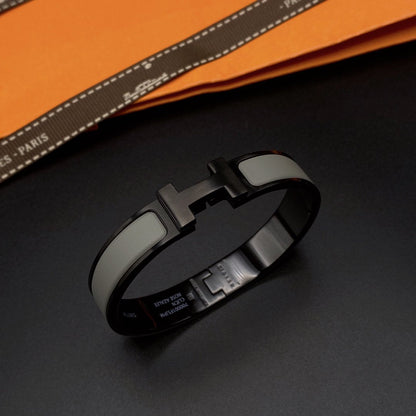 [Glitter Jewelry]CLIC HM SO BLACK GREY BRACELET