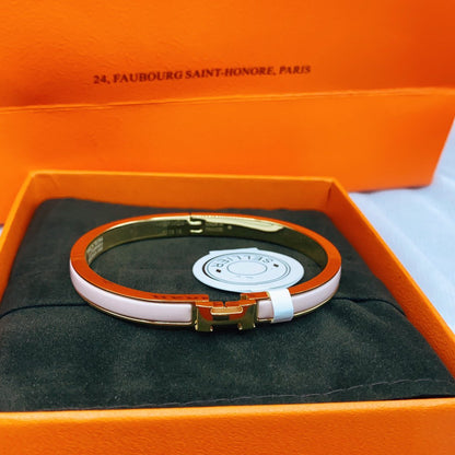 [Glitter Jewelry]CLASSIC HM CLIC  PINK 8MM ENAMEL BRACELET