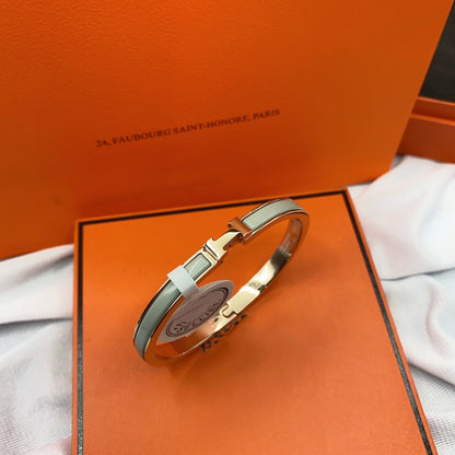 [Glitter Jewelry]CLASSIC HM CLIC GREEN 8MM ENAMEL BRACELET