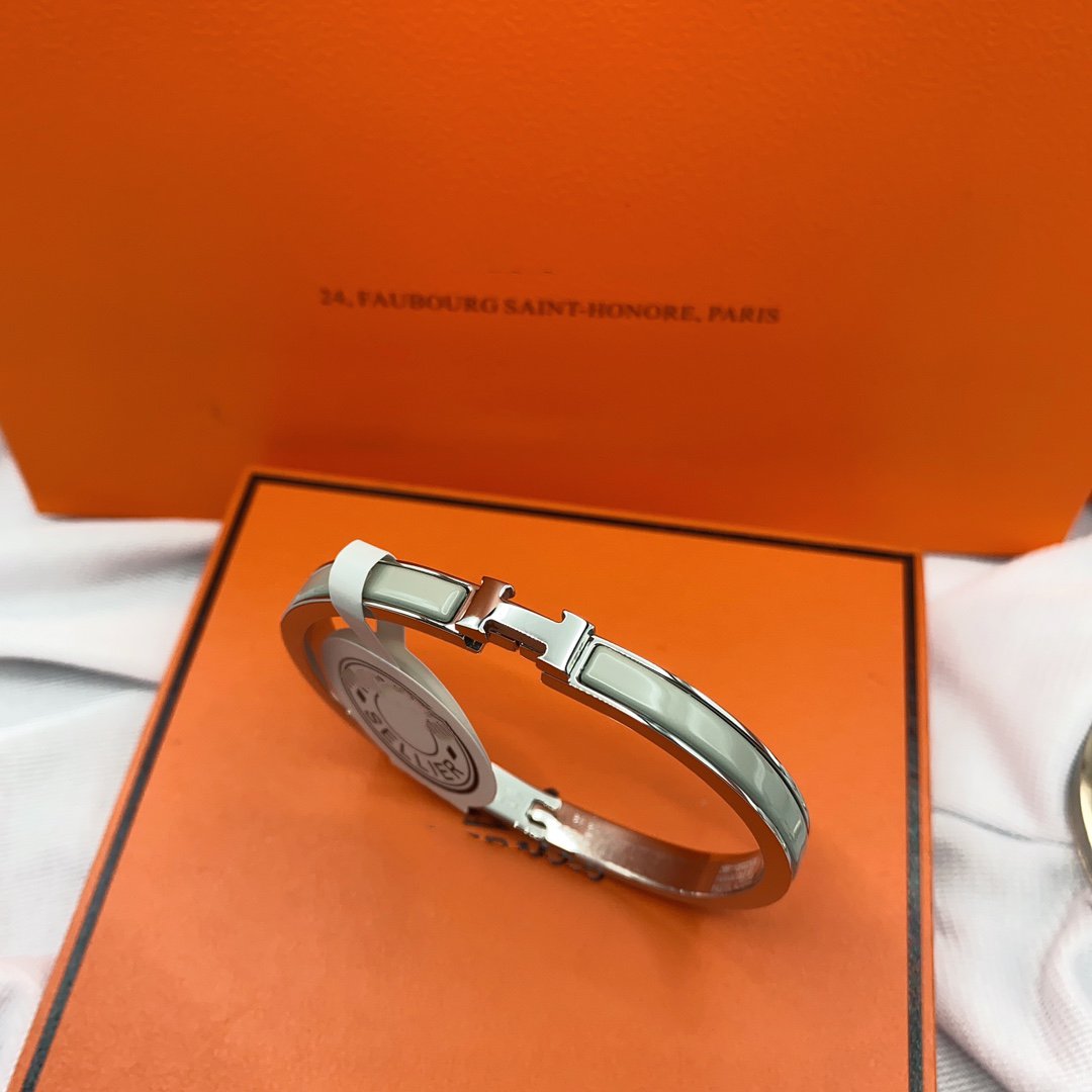 [Glitter Jewelry]CLASSIC HM CLIC GREEN 8MM ENAMEL BRACELET
