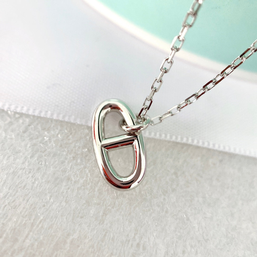 [Glitter Jewelry]HM PIG NOSE NECKLACE