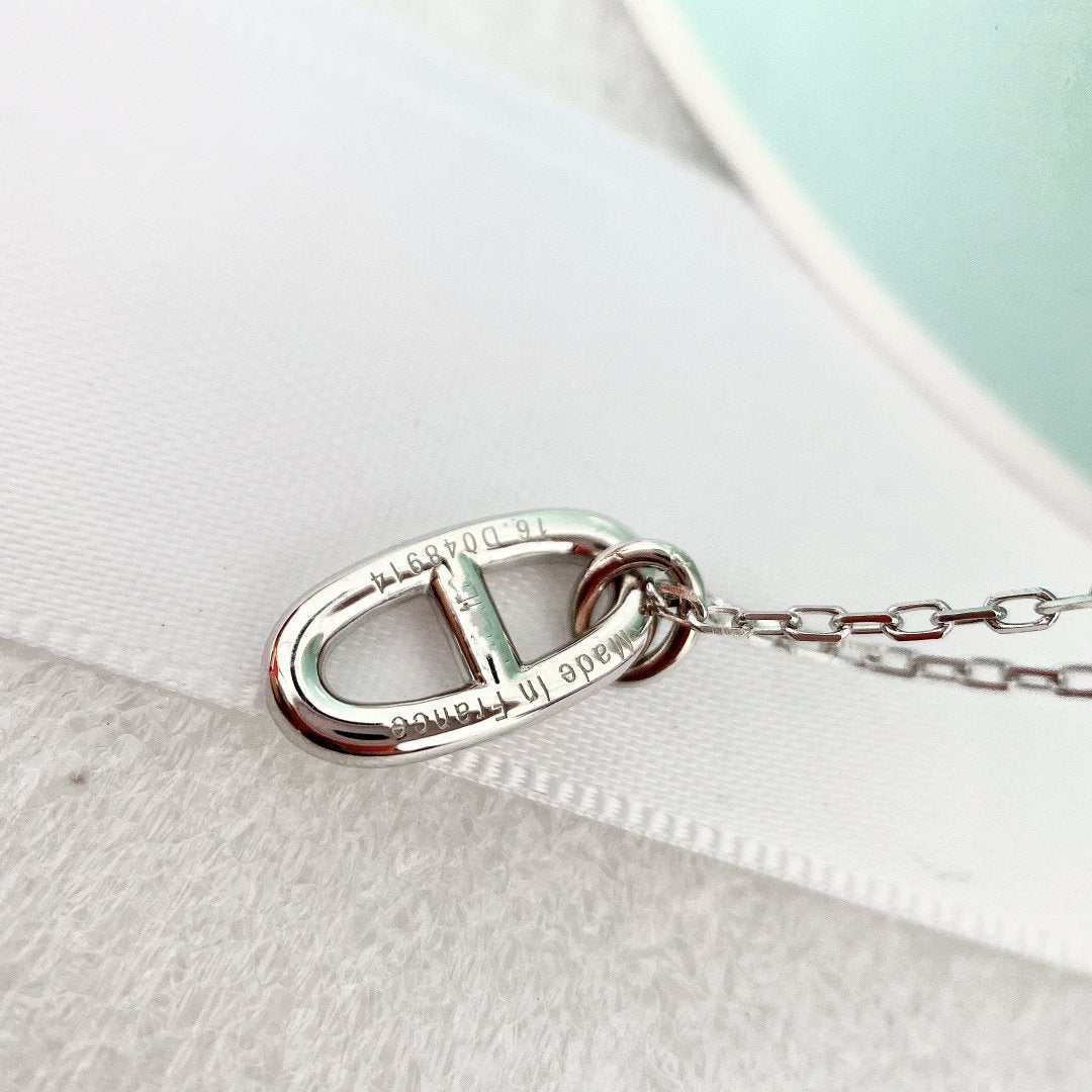 [Glitter Jewelry]HM PIG NOSE NECKLACE