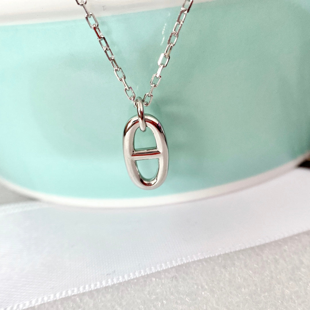 [Glitter Jewelry]HM PIG NOSE NECKLACE