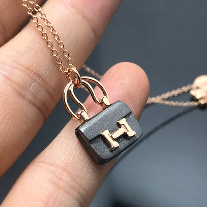 [Glitter Jewelry]WOMEN'S HM AMULETTES CONSTANCE PENDANT NECKLACE
