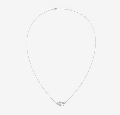 [Glitter Jewelry]FORCE 10 DIAMOND SILVER NECKLACE MINI MODEL
