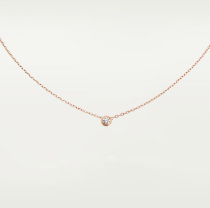 [Glitter Jewelry]DAMOUR DIAMOND NECKLACE