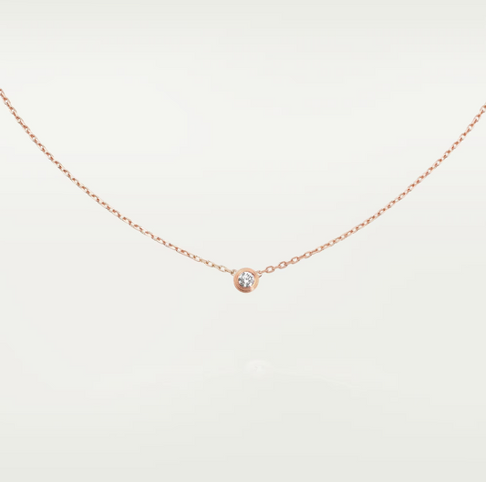 [Glitter Jewelry]DAMOUR DIAMOND NECKLACE