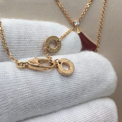 [Glitter Jewelry]DREAM NECKLACE CARNELIAN 1 DIAMOND
