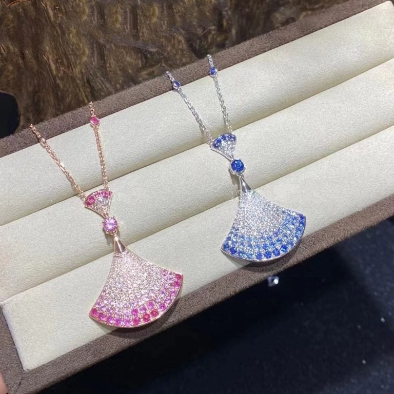 [Glitter Jewelry]DREAM NECKLACE AGATE SILVER DIAMOND