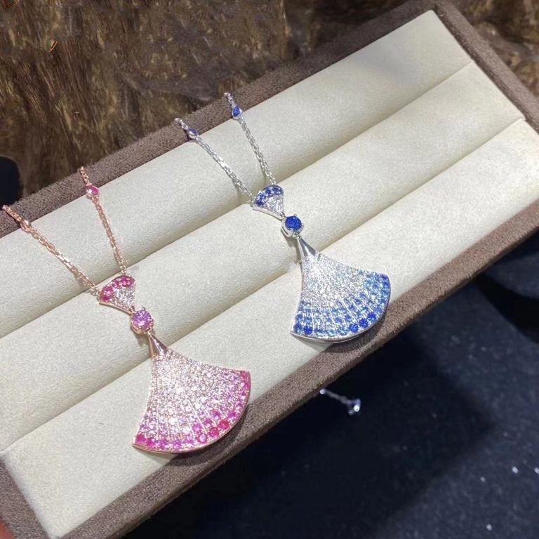 [Glitter Jewelry]DREAM NECKLACE AGATE SILVER DIAMOND