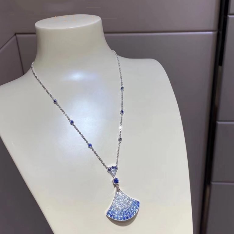 [Glitter Jewelry]DREAM NECKLACE AGATE SILVER DIAMOND