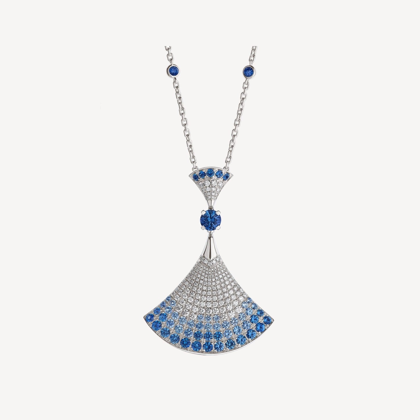 [Glitter Jewelry]DREAM NECKLACE AGATE SILVER DIAMOND