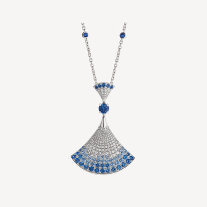 [Glitter Jewelry]DREAM NECKLACE AGATE SILVER DIAMOND