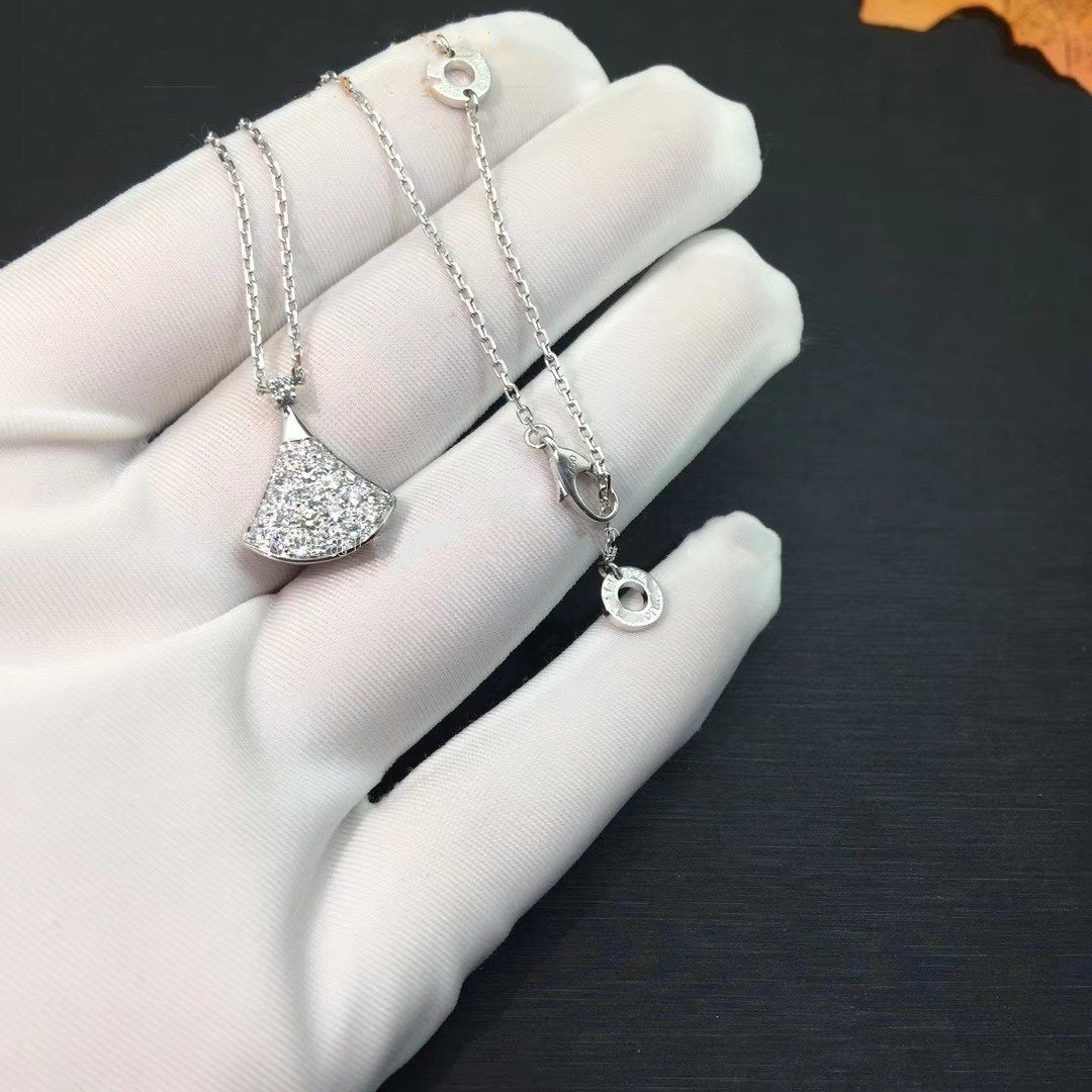 [Glitter Jewelry]DREAM NECKLACE SILVER DIAMOND