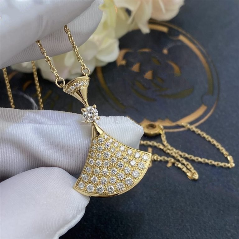 [Glitter Jewelry]DREAM NECKLACE GOLD FULL DIAMOND