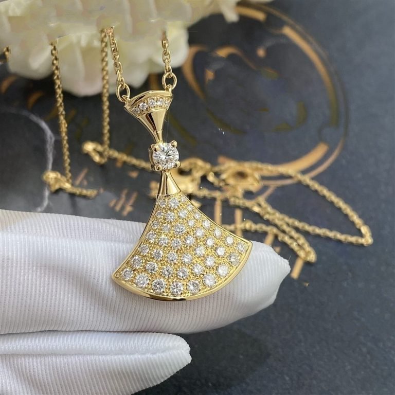 [Glitter Jewelry]DREAM NECKLACE GOLD FULL DIAMOND
