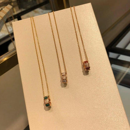 [Glitter Jewelry]SERPENTI PEDANT DIAMOND NECKLACE