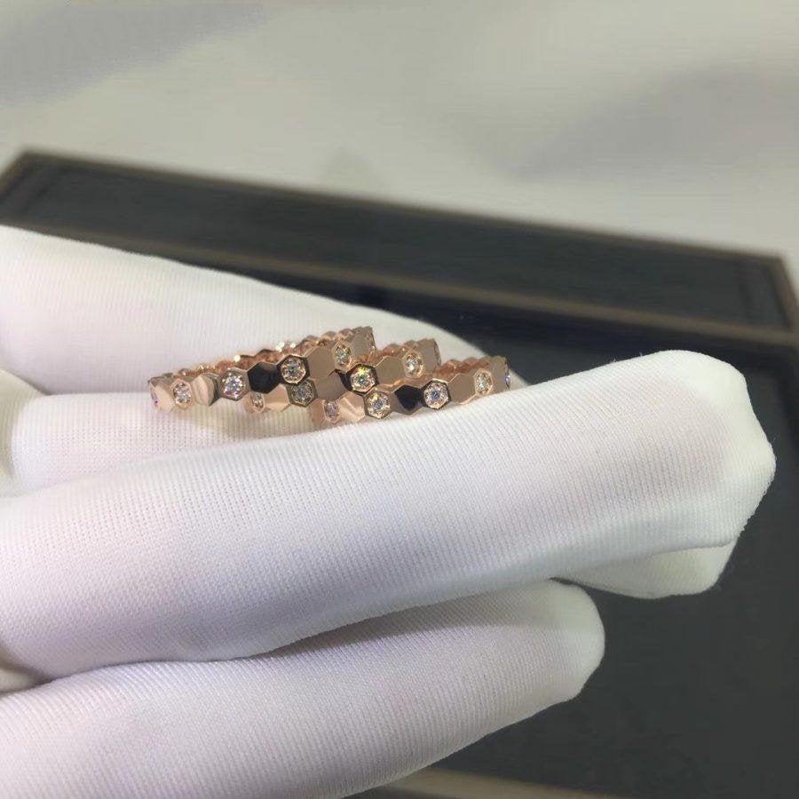 [Glitter Jewelry]BEE LOVE RING PINK GOLD DIAMOND
