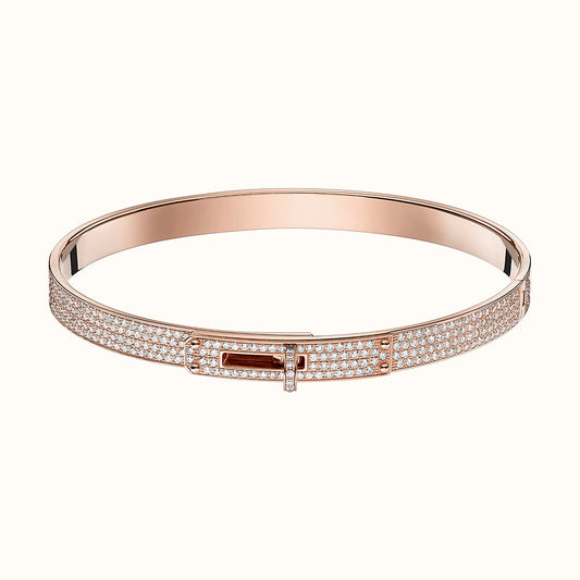[Glitter Jewelry]KELLY BRACELET DIAMOND PAVED