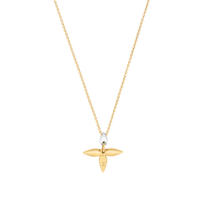 [Glitter Jewelry]LOUISETTE PEDANT GOLD NECKLACE