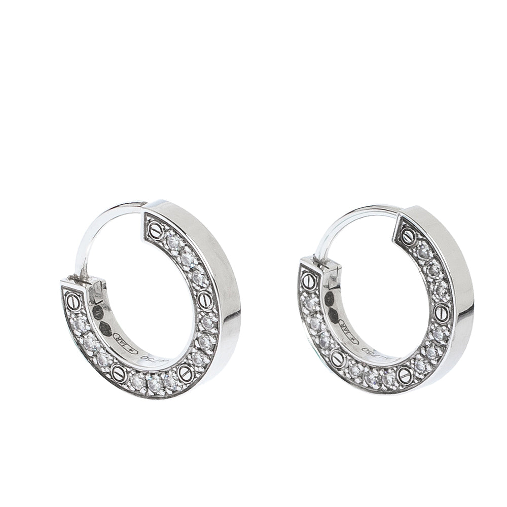 [Glitter Jewelry]LOVE DIAMOND EARRINGS