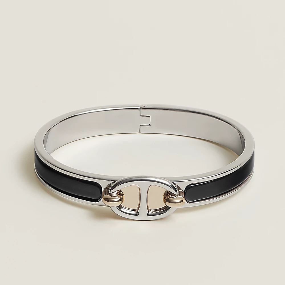 [Glitter Jewelry]CLIC CHAINE SILVER BRACELET