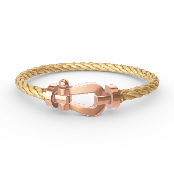 [Glitter Jewelry]FORCE LARGE HORSESHOE NO DIAMOND BRACELET ROSE GOLD