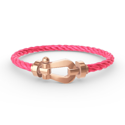 [Glitter Jewelry]FORCE LARGE HORSESHOE NO DIAMOND BRACELET ROSE GOLD