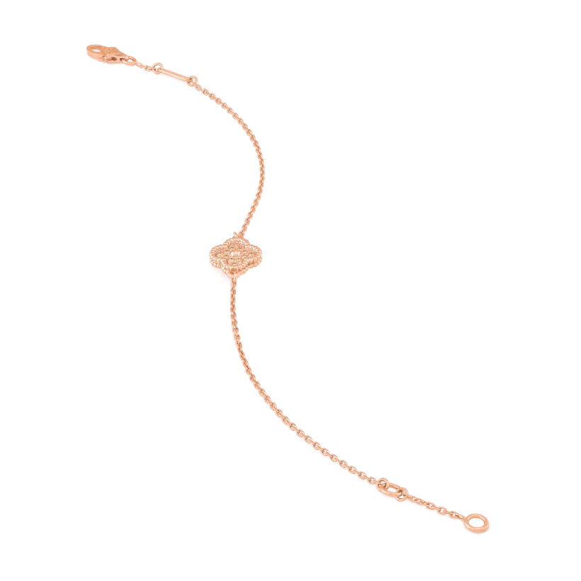 [Glitter Jewelry]CLOVER SINGLE FLOWER BRACELET
