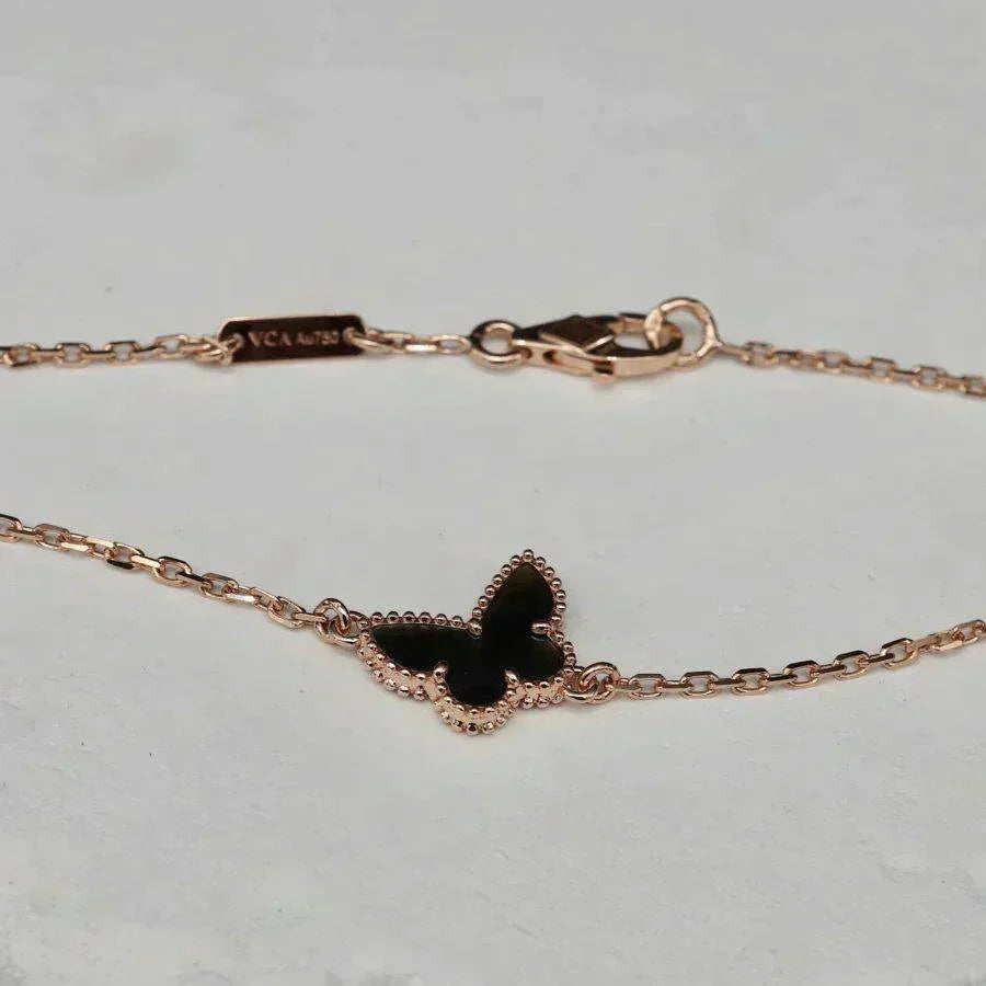 [Glitter Jewelry]BUTTERFLY ONYX  BUTTERFLY BRACELET