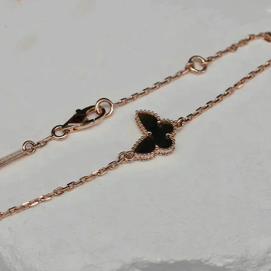 [Glitter Jewelry]BUTTERFLY ONYX  BUTTERFLY BRACELET